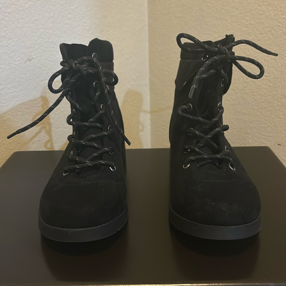 St John’s Bay combat boots. Size 7.5